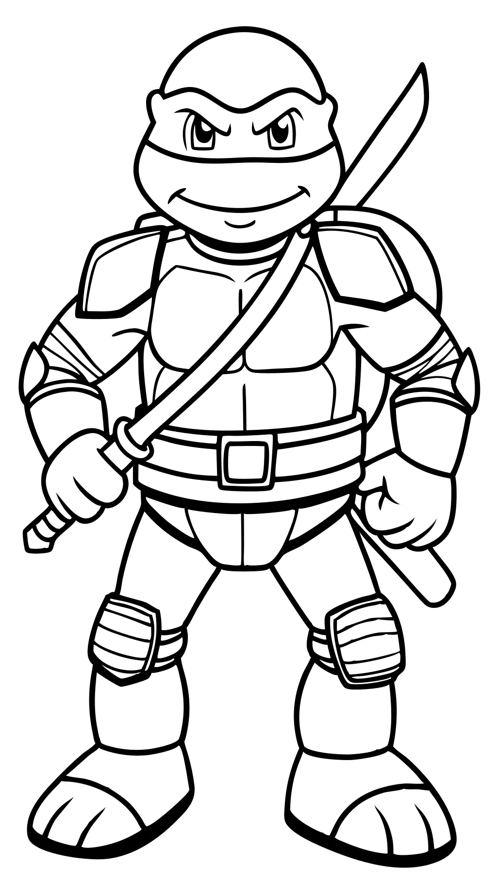 TMNT Páginas para colorear 2012